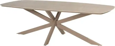 4 Seasons Outdoor dining tuintafel prado ceramic 240x105x75cm latte - afbeelding 1