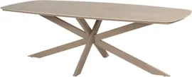 4 Seasons Outdoor dining tuintafel prado ceramic 240x105x75cm latte - afbeelding 1