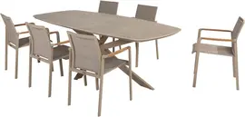 4 Seasons Outdoor diningset cortina latte - afbeelding 2