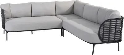 4 Seasons Outdoor hoekset fabrice antraciet - afbeelding 1