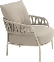 4 Seasons Outdoor lounge tuinstoel calma latte - afbeelding 2