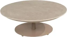 4 Seasons Outdoor lounge tuintafel boaz ceramic 80x30cm latte - afbeelding 1