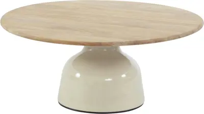4 Seasons Outdoor lounge tuintafel june teak 80x35cm teak - afbeelding 1