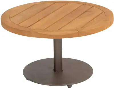 4 Seasons Outdoor lounge tuintafel volta teak 60x35cm terre - afbeelding 1