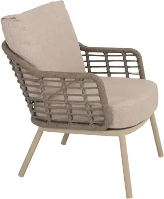 4 Seasons Outdoor low dining tuinstoel puglia latte - afbeelding 4