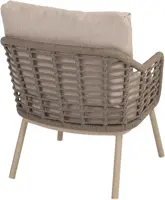 4 Seasons Outdoor low dining tuinstoel puglia latte - afbeelding 3