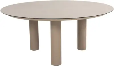 4 Seasons Outdoor low dining tuintafel donato 160x69cm latte - afbeelding 2