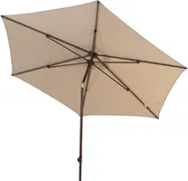 4 Seasons Outdoor parasol azzurro 300cm beach - afbeelding 2