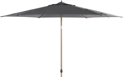 4 Seasons Outdoor parasol azzurro 300cm charcoal - afbeelding 1