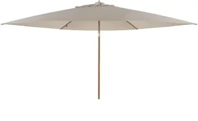 4 Seasons Outdoor parasol azzurro 300cm sand - afbeelding 1