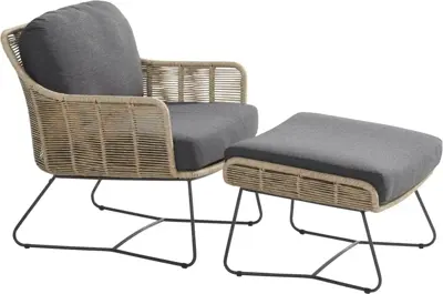 4 Seasons Outdoor relax set belmond natural - afbeelding 1