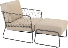 4 Seasons Outdoor relax set prego antraciet - afbeelding 1