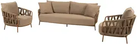4 Seasons Outdoor stoel-bank loungeset biarritz amber kopen?