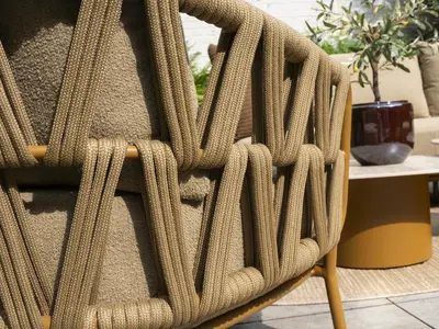 4 Seasons Outdoor stoel-bank loungeset biarritz amber - afbeelding 2