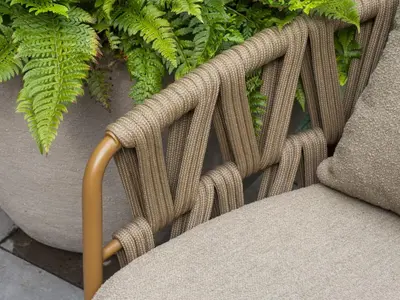 4 Seasons Outdoor stoel-bank loungeset biarritz amber - afbeelding 3