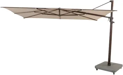 4 Seasons Outdoor zweefparasol finca 400x300cm beach - afbeelding 2