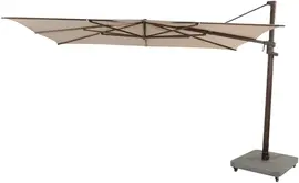 4 Seasons Outdoor zweefparasol finca 400x300cm beach - afbeelding 2