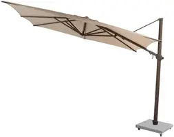 4 Seasons Outdoor zweefparasol finca 400x300cm beach - afbeelding 1
