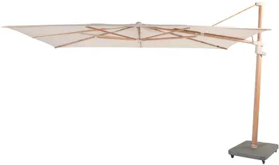 4 Seasons Outdoor zweefparasol finca 400x300cm sand - afbeelding 2