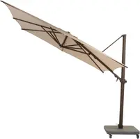 4 Seasons Outdoor zweefparasol siesta premium 300x300cm beach - afbeelding 3
