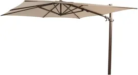 4 Seasons Outdoor zweefparasol siesta premium 300x300cm beach - afbeelding 3