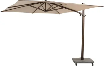 4 Seasons Outdoor zweefparasol siesta premium 300x300cm beach - afbeelding 2
