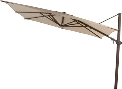 4 Seasons Outdoor zweefparasol siesta premium 300x300cm beach - afbeelding 1