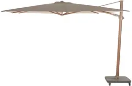 4 Seasons Outdoor zweefparasol siesta premium 300x300cm sand - afbeelding 2