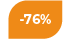 76% korting
