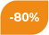 80% korting
