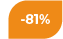 81% korting