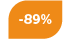 89% korting