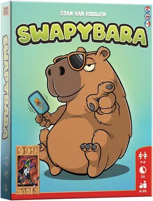 999 Games Swapybara - kaartspel - afbeelding 1