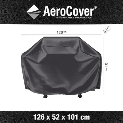 AeroCover gasbarbecue hoes 126x52x101cm - afbeelding 1