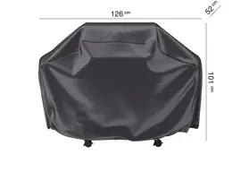 AeroCover gasbarbecue hoes 126x52x101cm - afbeelding 1