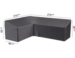 AeroCover hoeksethoes hoge rug 210x270x85x65/90cm - afbeelding 1