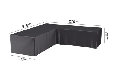 AeroCover hoeksethoes lage rug 270x270x100x70cm - afbeelding 1