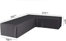 AeroCover hoeksethoes lage rug 355x275x100x70cm - afbeelding 1