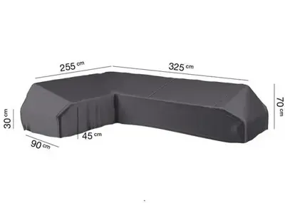 AeroCover hoeksethoes platform 255x325x90xh30/45/70cm - afbeelding 1