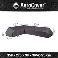 AeroCover hoeksethoes platform 275x350x90xh30/45/70cm kopen?
