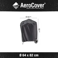 AeroCover houtskoolbarbecuehoes 64x82cm - afbeelding 1