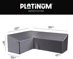 AeroCover lounge cover l hb 285x220x100xh65/90 left - afbeelding 1