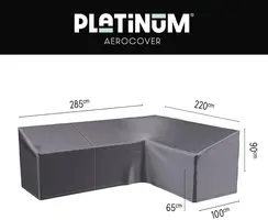 AeroCover lounge cover l hb 285x220x100xh65/90 right - afbeelding 1