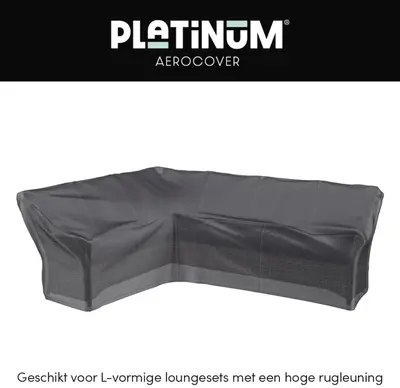 AeroCover loungebankhoes hoge rug 285x220x100x65/90cm links - afbeelding 2
