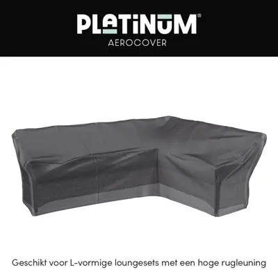 AeroCover loungebankhoes hoge rug 305x255x100x65/90cm rechts - afbeelding 2