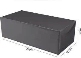 AeroCover loungebankhoes lage rug 250x100x70cm - afbeelding 1