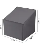 AeroCover loungestoelhoes hoge rug 75x78x65/110cm - afbeelding 1