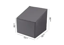 AeroCover loungestoelhoes hoge rug 75x78x65/90cm - afbeelding 1