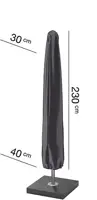 AeroCover stokparasolhoes 30/40x230cm - afbeelding 1