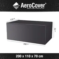 AeroCover tuintafelhoes 200x110x70cm - afbeelding 1
